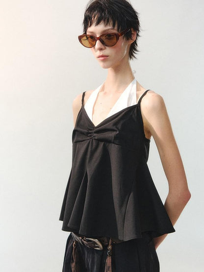 AnnoMundi Colorblock Faux Layered Strappy Women&