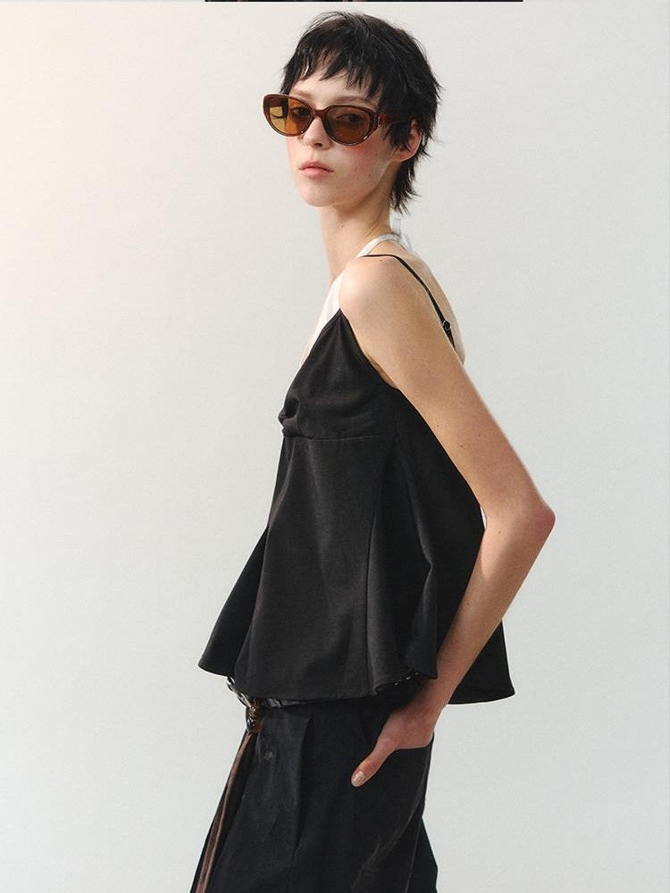 AnnoMundi Colorblock Faux Layered Strappy Women&
