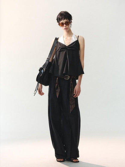 AnnoMundi Colorblock Faux Layered Strappy Women&