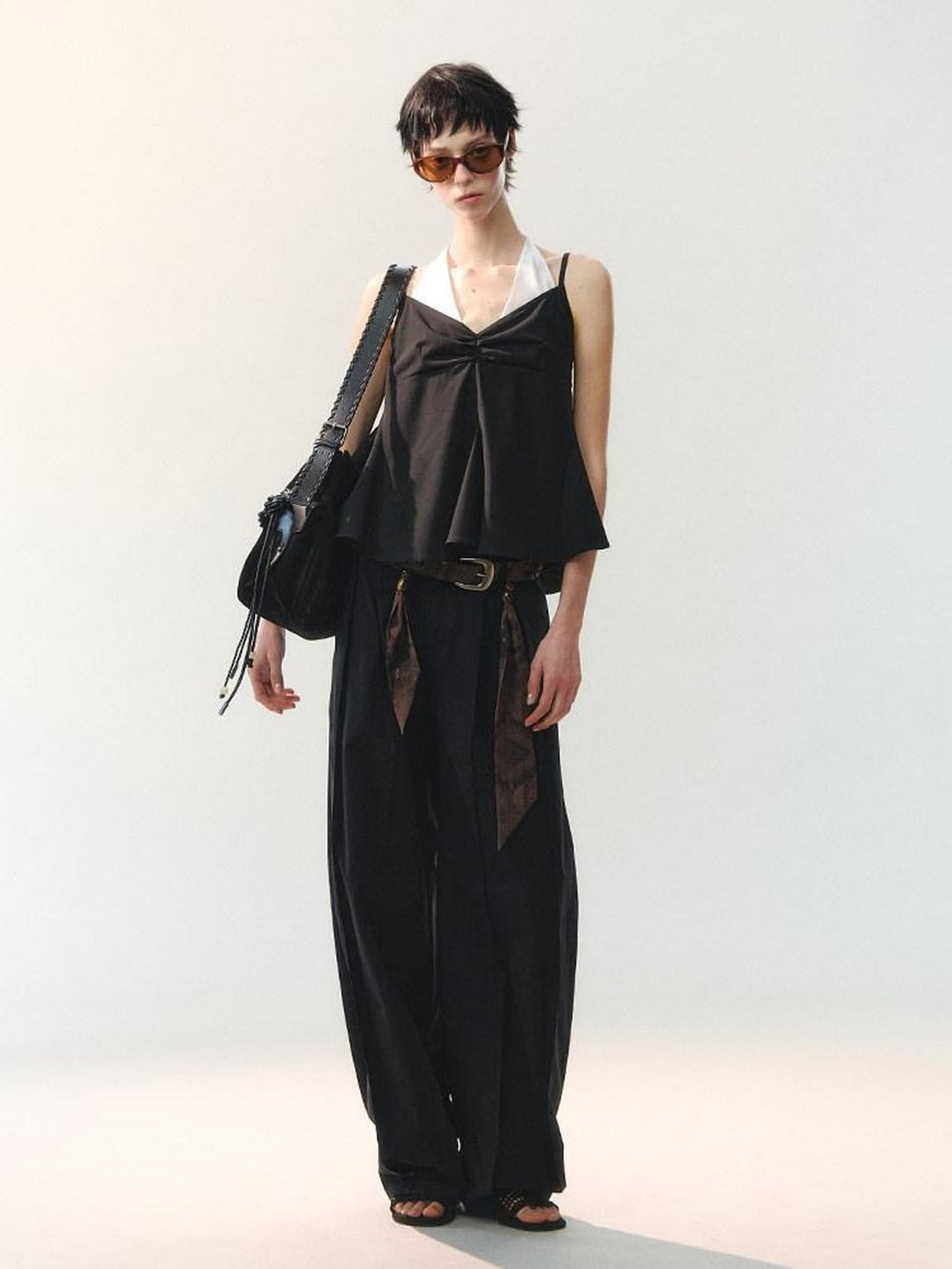 AnnoMundi Colorblock Faux Layered Strappy Women&