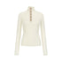 AnnoMundi Colorblock High Neck Slim Knit Two Piece Women&