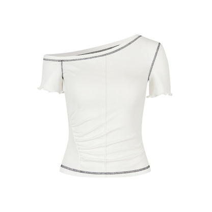 AnnoMundi_Contrast_Stitch_Asymmetric_Shoulder_Floral_Women&