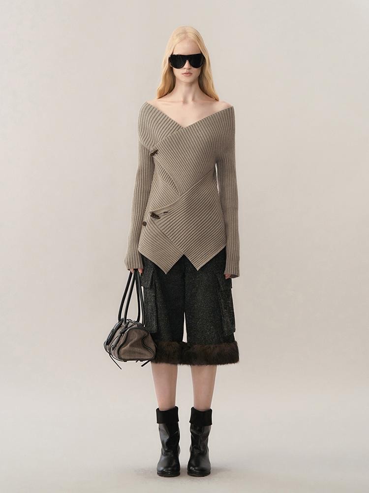 AnnoMundi Cross Over Deconstructed Knit Women&