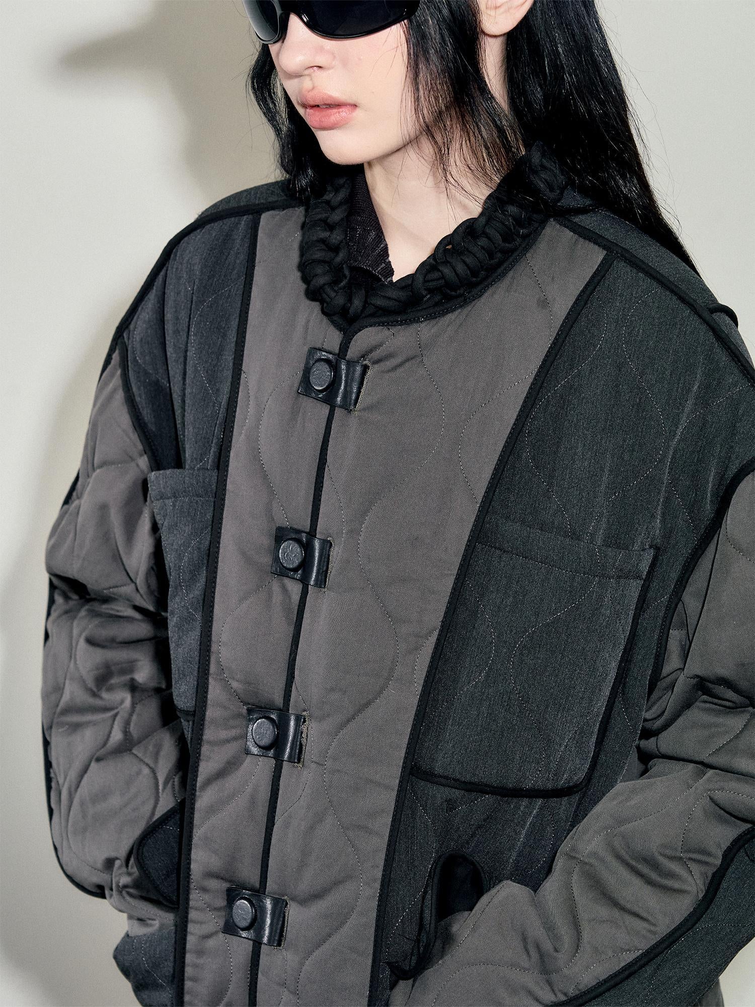 AnnoMundi Curved Stitch Graphene Heated Quilted Jacket
