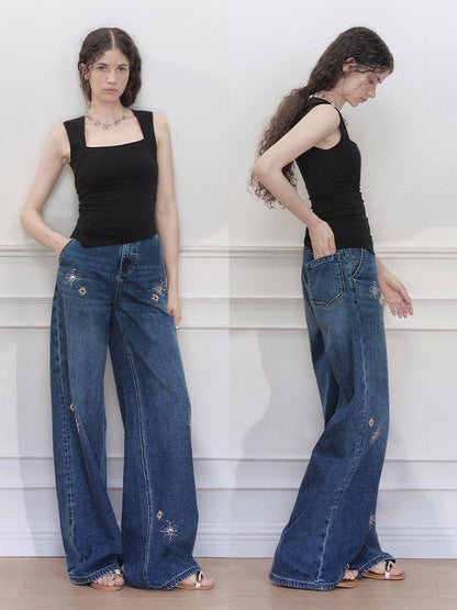 AnnoMundi Cutting Edge Square Neck Slash Hem Tank Top