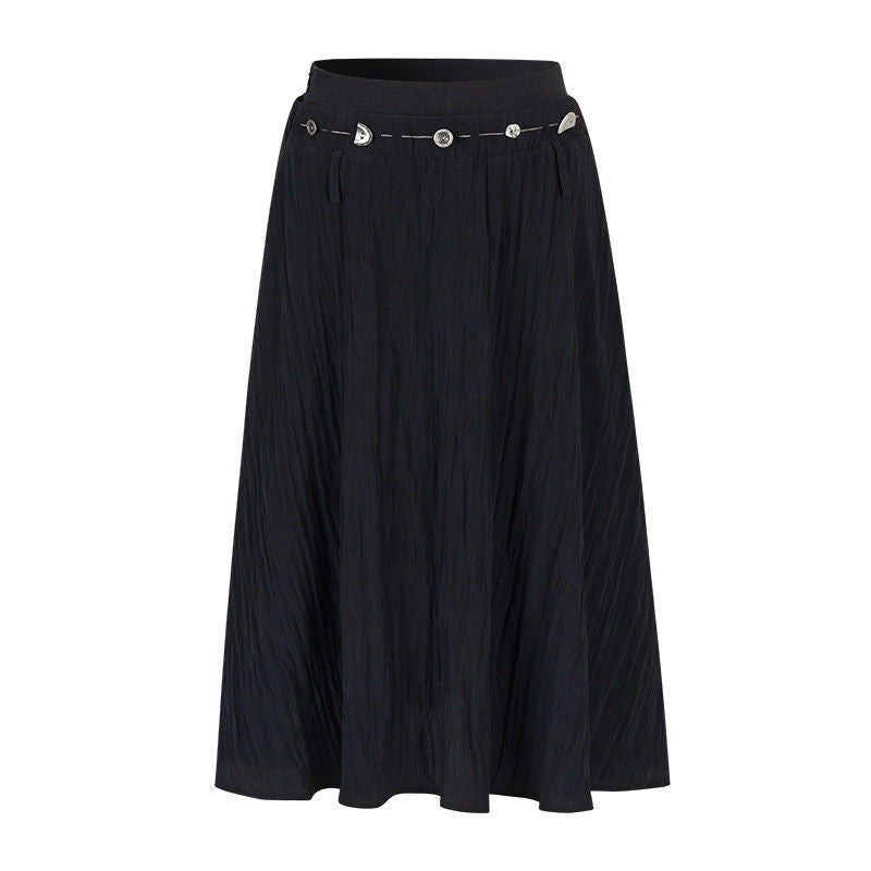 AnnoMundi Deconstructed Hem Metal Button Hand Sewn Women&