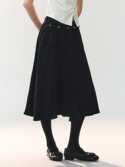 AnnoMundi Deconstructed Hem Metal Button Hand Sewn Women&