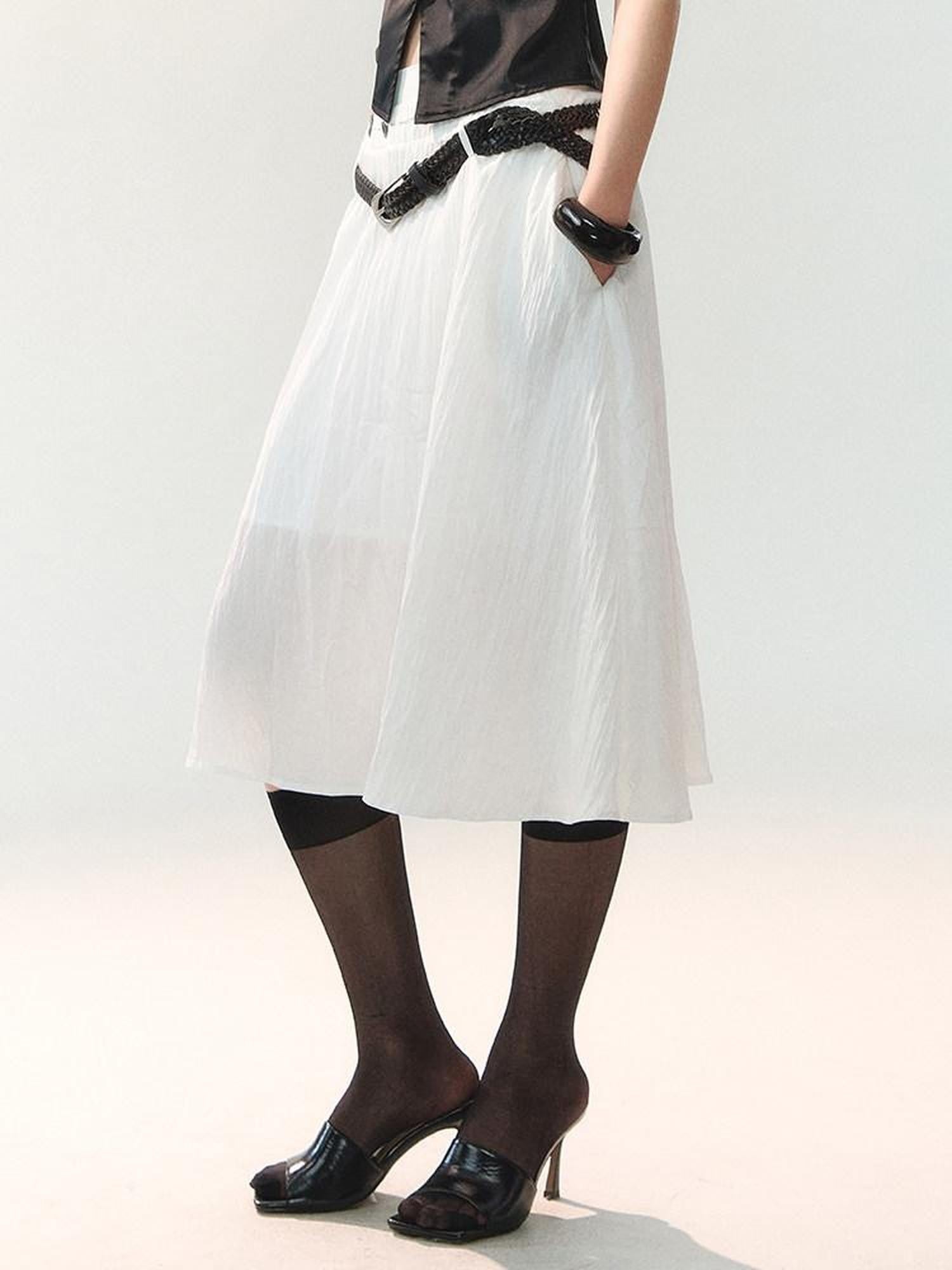 AnnoMundi Deconstructed Hem Metal Button Hand Sewn Women&