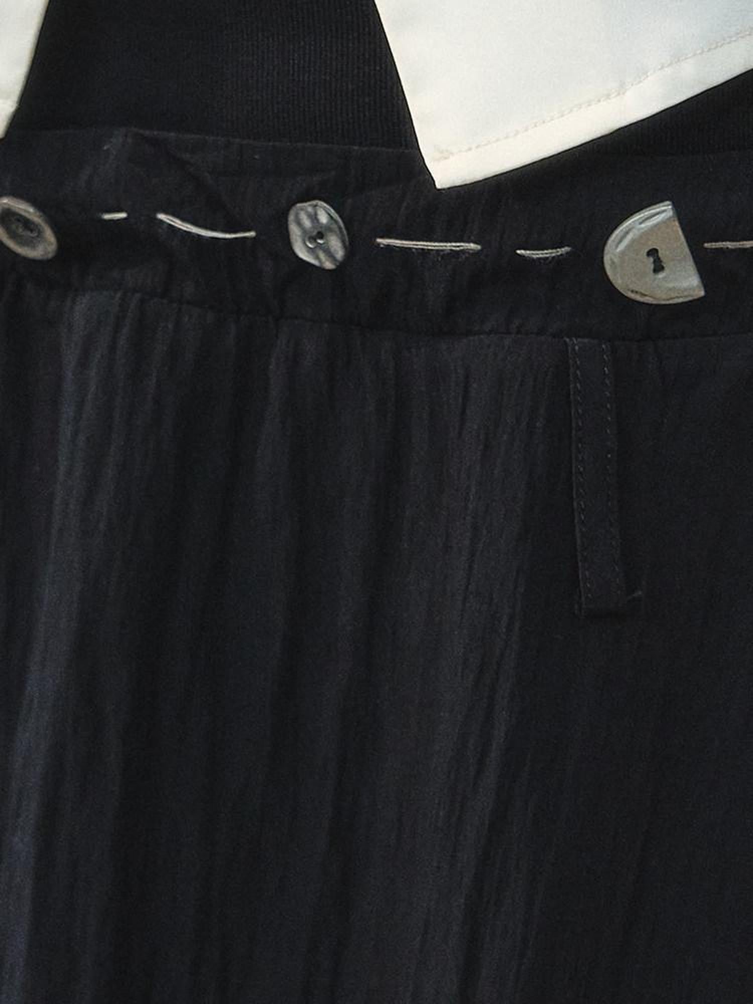 AnnoMundi Deconstructed Hem Metal Button Hand Sewn Women&