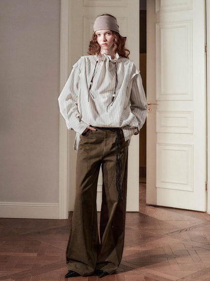 AnnoMundi Deconstructed Relaxed Wide Leg Trousers
