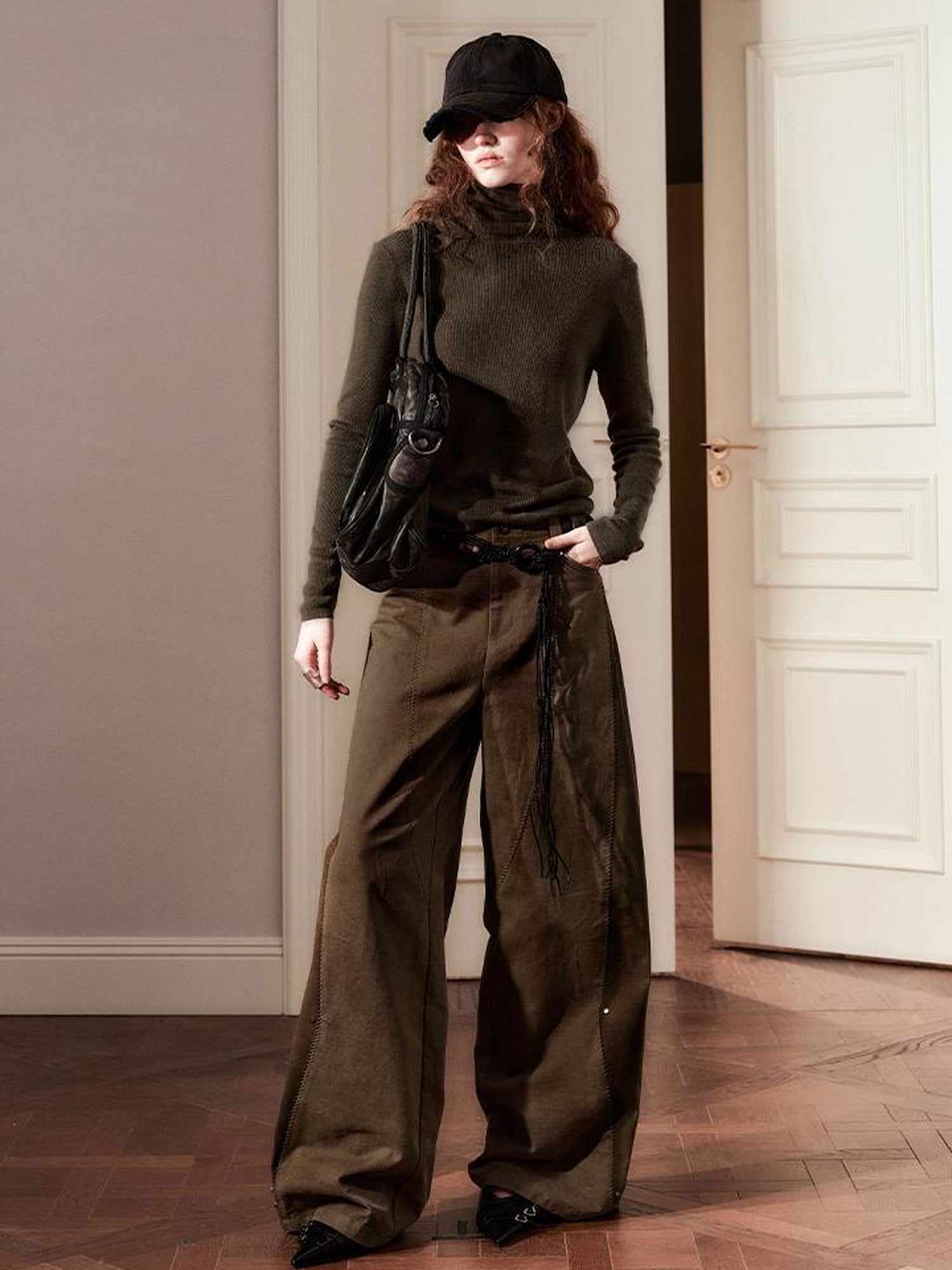 AnnoMundi Deconstructed Relaxed Wide Leg Trousers
