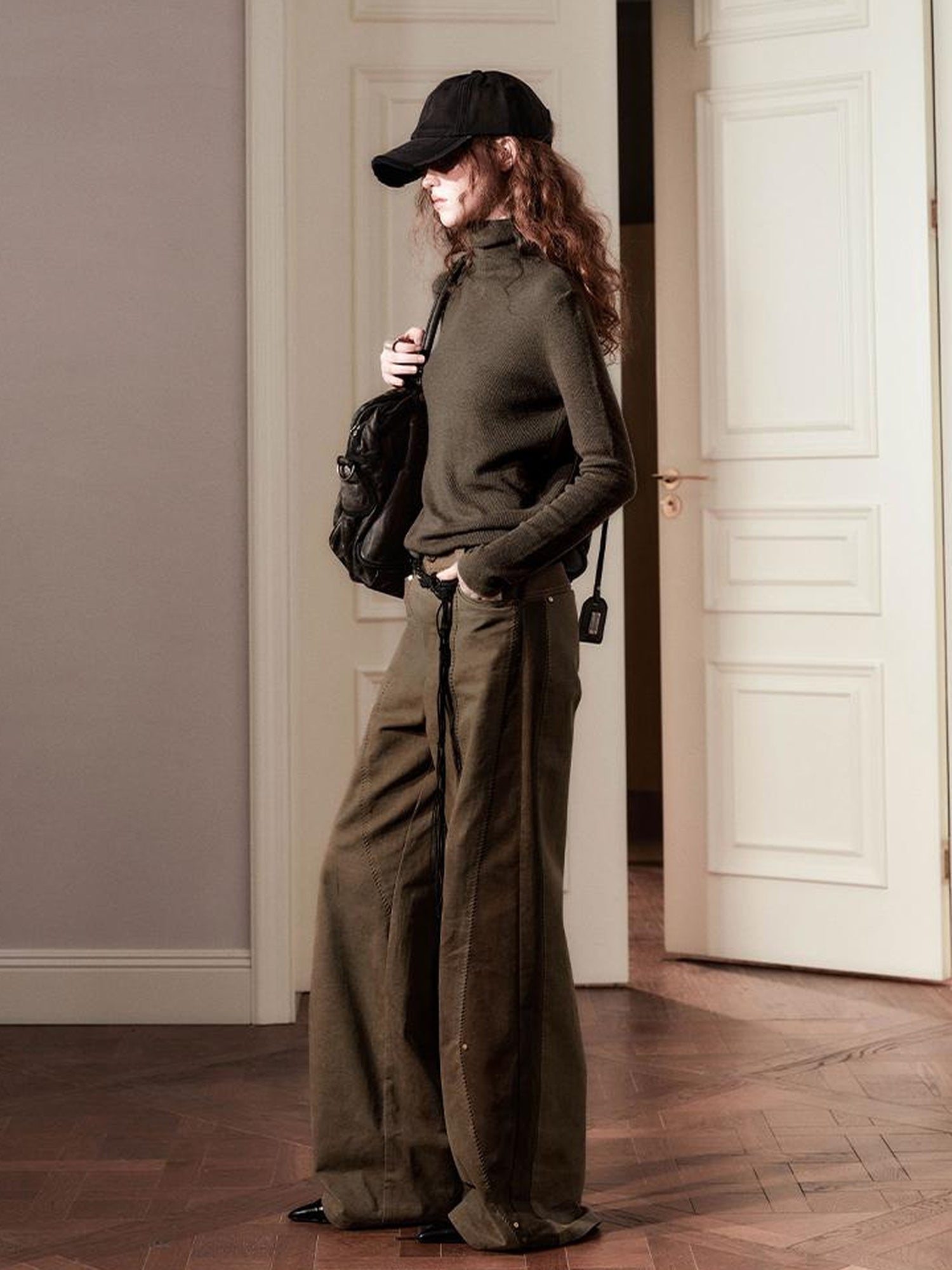 AnnoMundi Deconstructed Relaxed Wide Leg Trousers