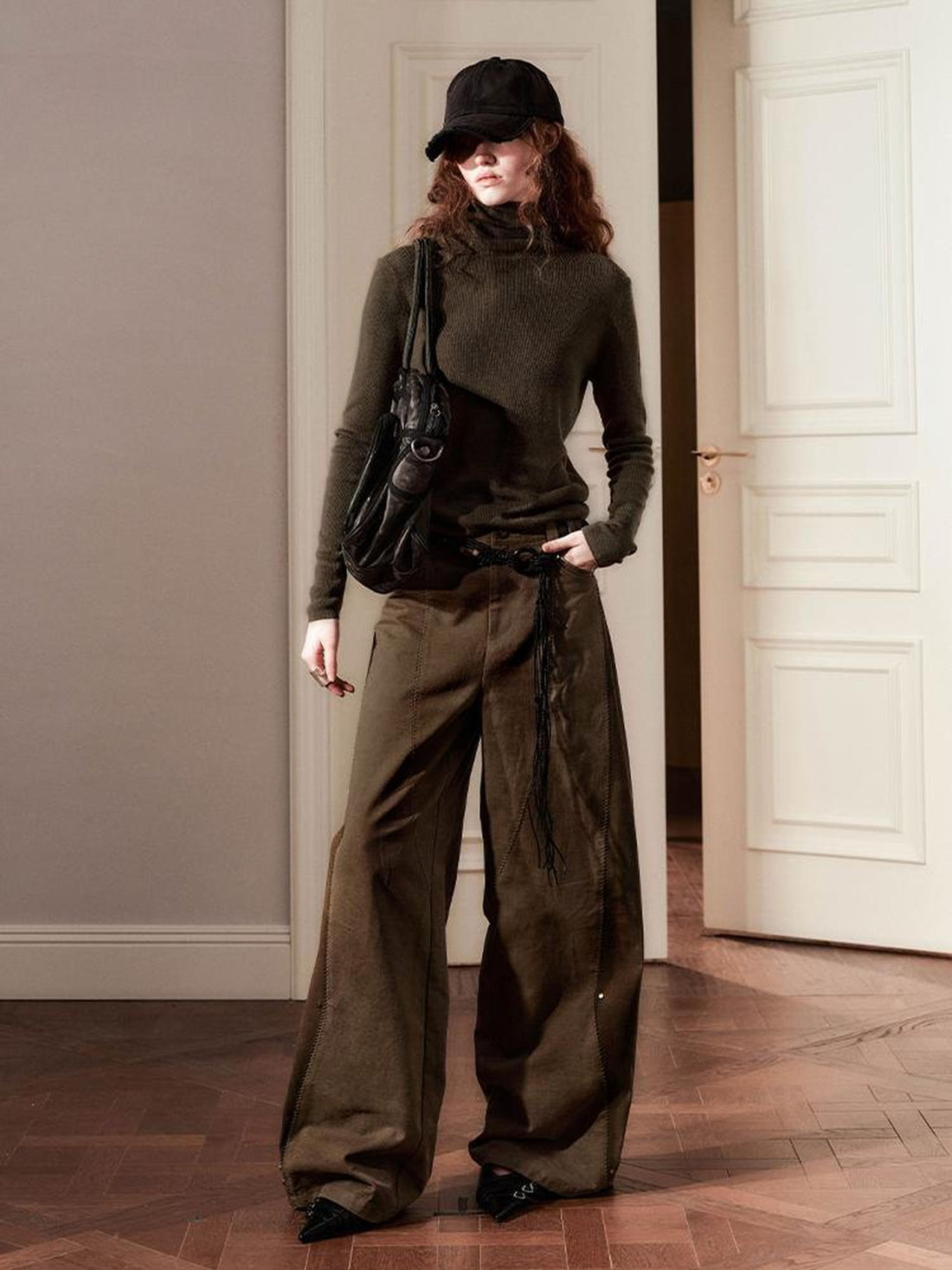 AnnoMundi Deconstructed Relaxed Wide Leg Trousers