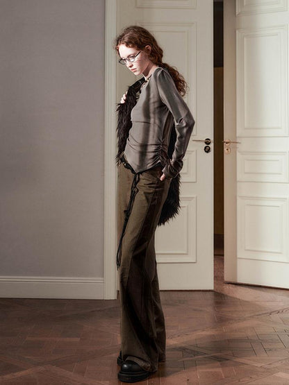 AnnoMundi Deconstructed Relaxed Wide Leg Trousers