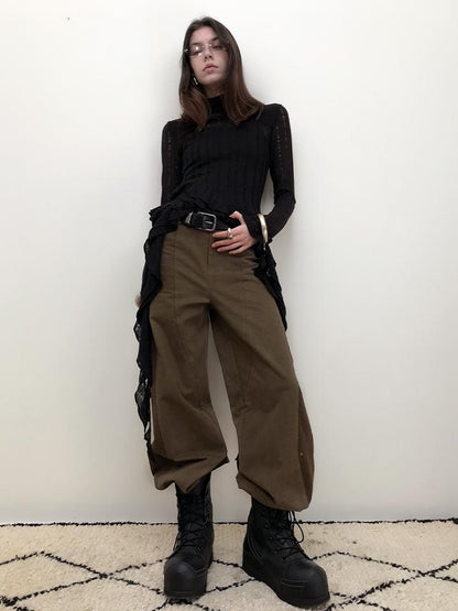 AnnoMundi Deconstructed Relaxed Wide Leg Trousers