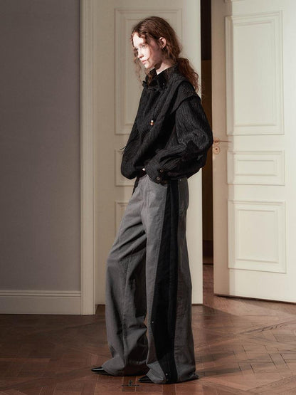 AnnoMundi Deconstructed Relaxed Wide Leg Trousers