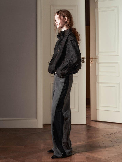 AnnoMundi Deconstructed Relaxed Wide Leg Trousers