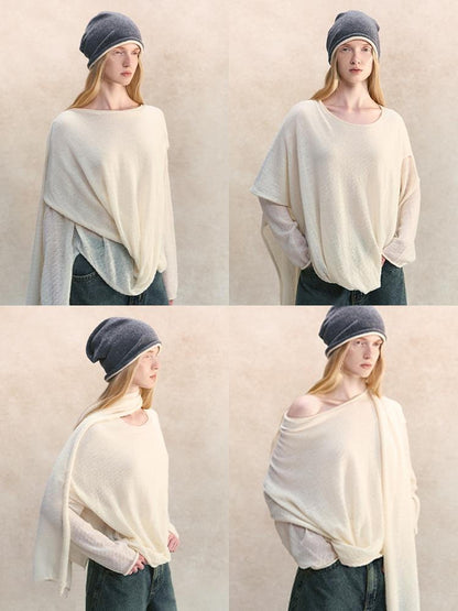AnnoMundi Deconstructed Wool Hemp Knit Long Sleeve Women&