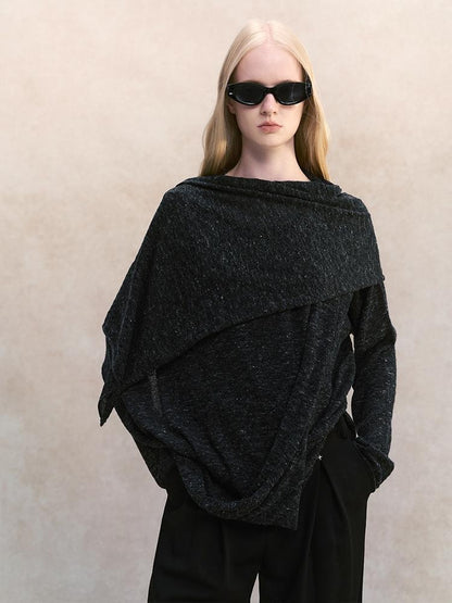 AnnoMundi Deconstructed Wool Hemp Knit Long Sleeve Women&