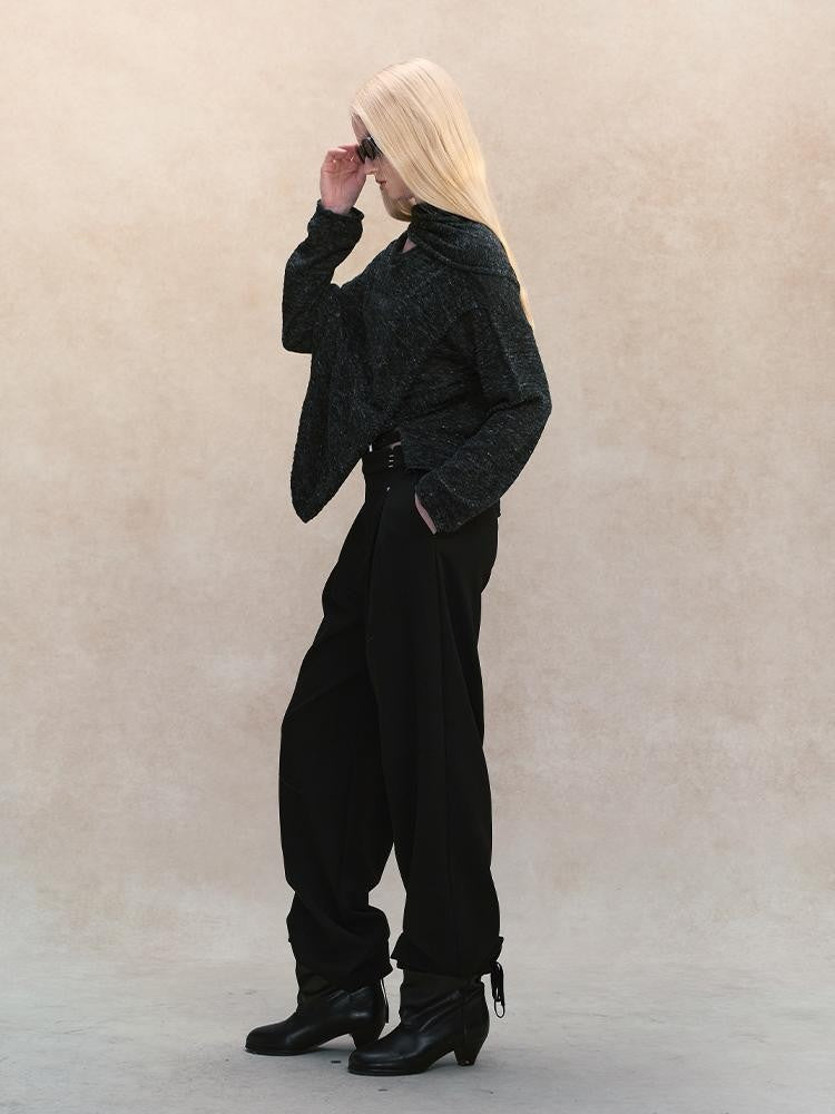 AnnoMundi Deconstructed Wool Hemp Knit Long Sleeve Women&