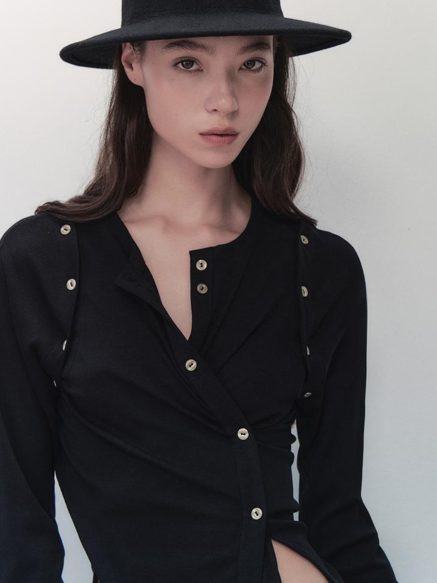 AnnoMundi Deconstructive Knit Cardigan Detachable Sleeves Multi Way Wear