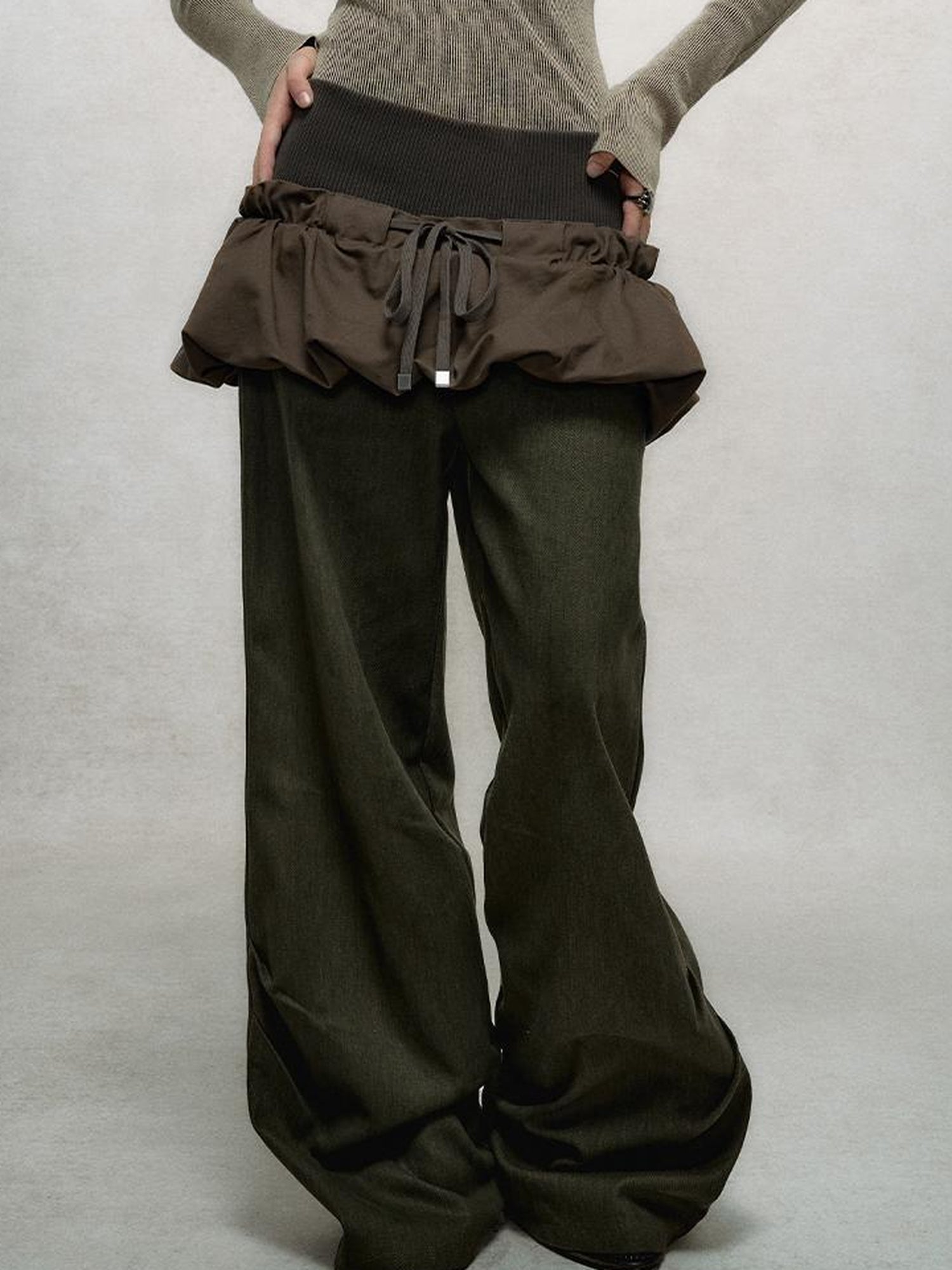 AnnoMundi Detachable Drawstring Bloomer Jumpsuit Pants