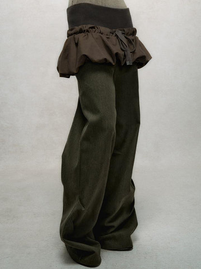 AnnoMundi Detachable Drawstring Bloomer Jumpsuit Pants