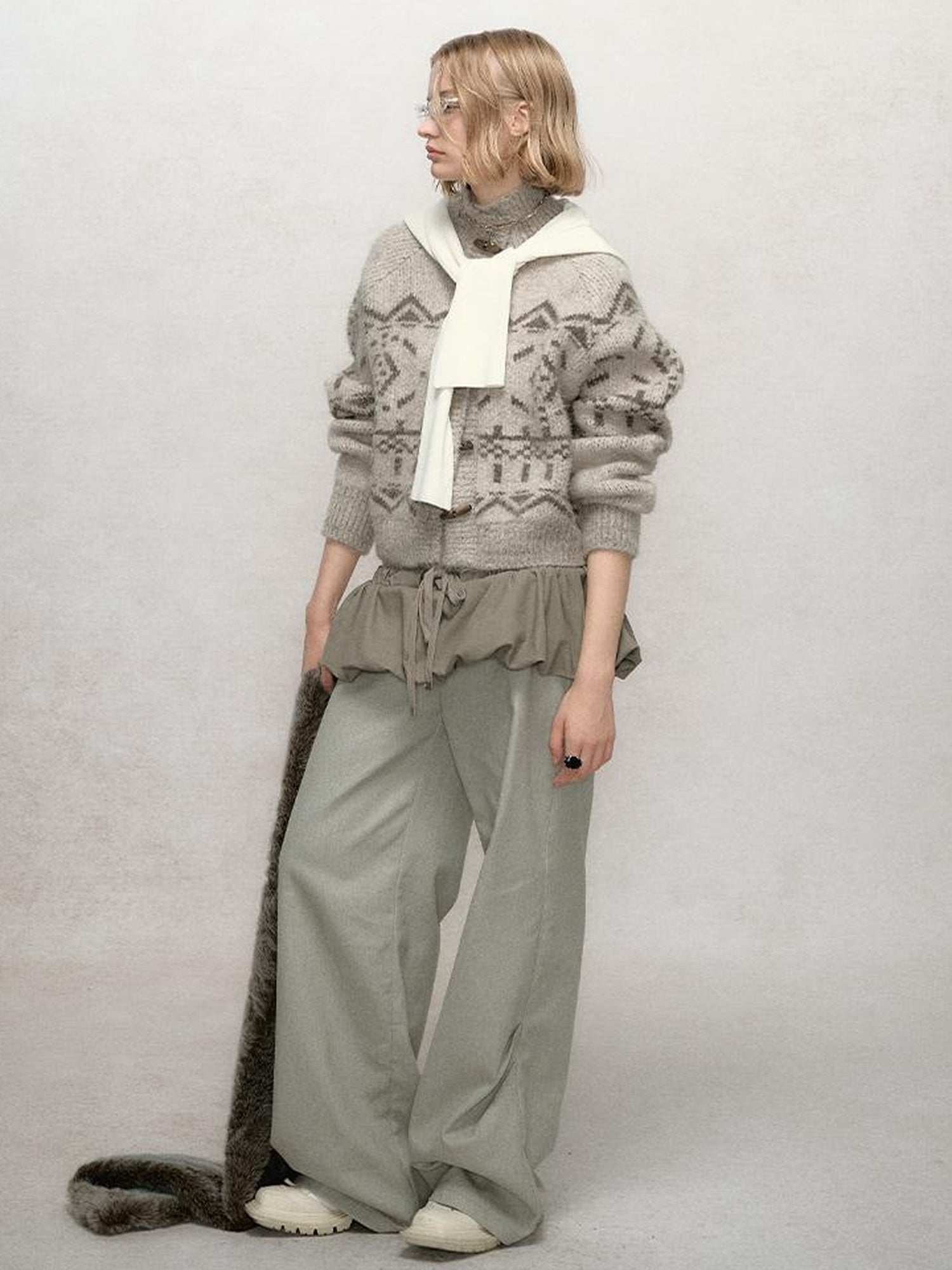 AnnoMundi Detachable Drawstring Bloomer Jumpsuit Pants