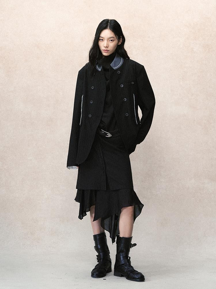 AnnoMundi Detachable Layered Skirt Overlay Women&