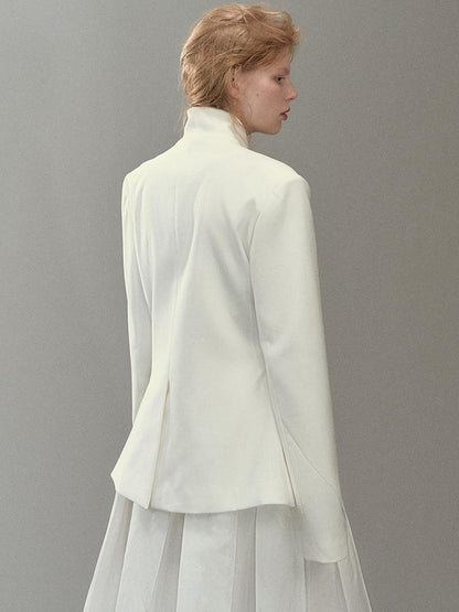 AnnoMundi Dual Collar Rooted Motion Blazer