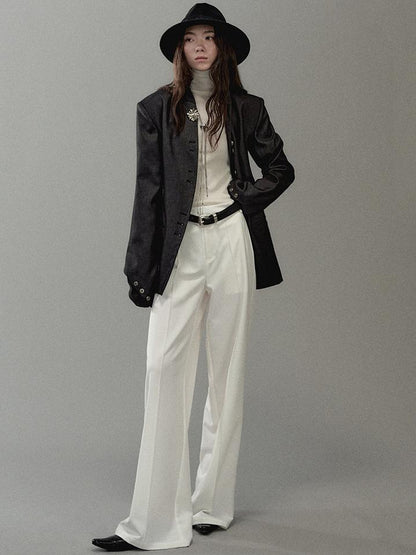AnnoMundi Dual Collar Rooted Motion Blazer
