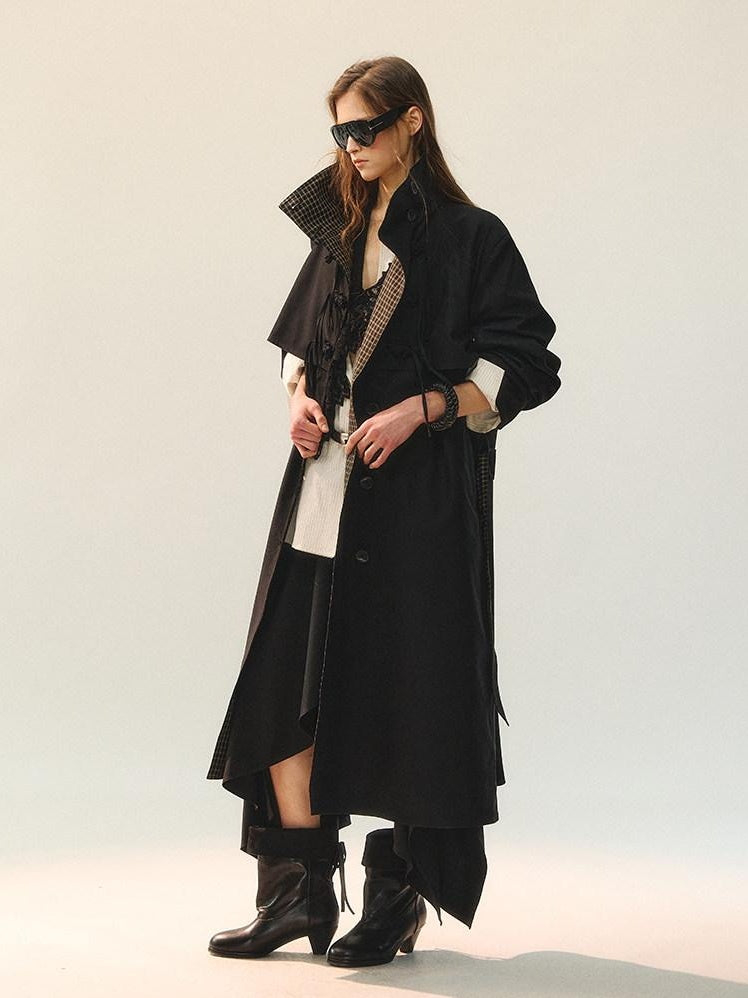 AnnoMundi Elegant Two Piece V-neck Long Sleeve Midi Skirt Set Women Vests
