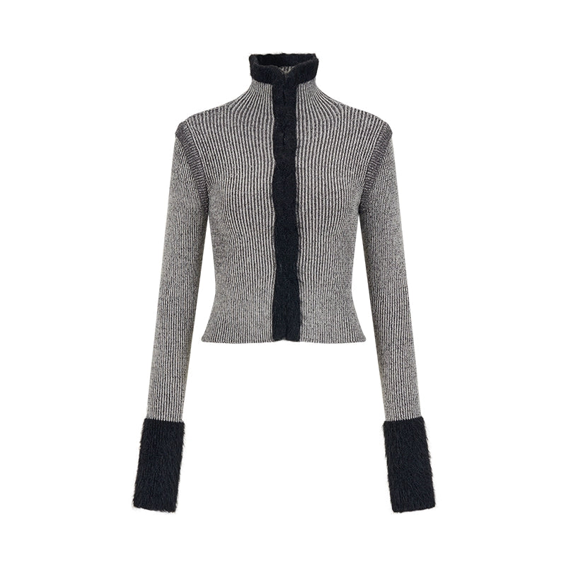 AnnoMundi_Faux_Mink_Trimmed_Hook_Front_Knit_Cardigan_MISSTT