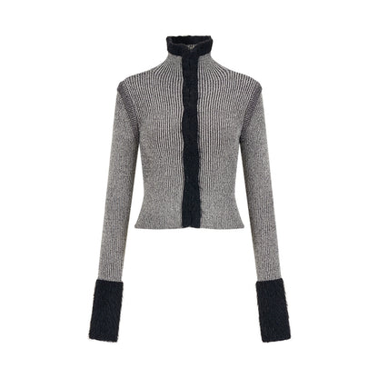 AnnoMundi_Faux_Mink_Trimmed_Hook_Front_Knit_Cardigan_MISSTT
