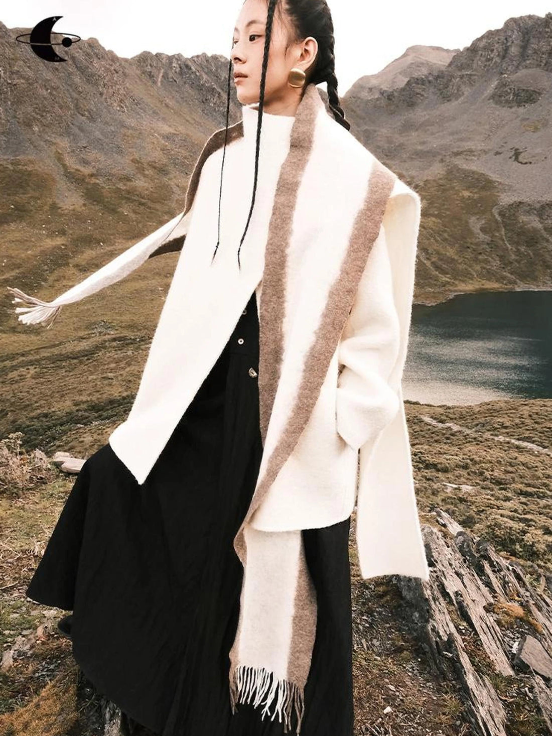 AnnoMundi Felted Yak Cloud Scarf Scarf