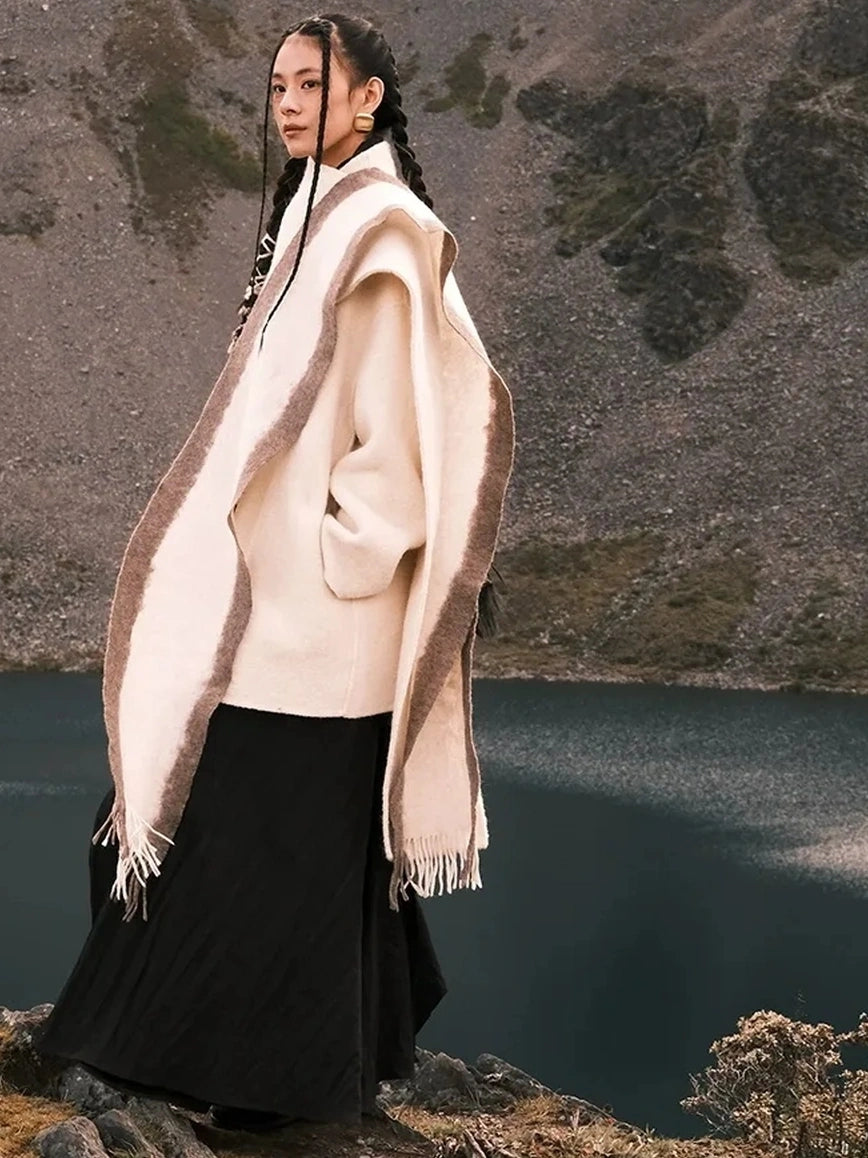 AnnoMundi Felted Yak Cloud Scarf Scarf