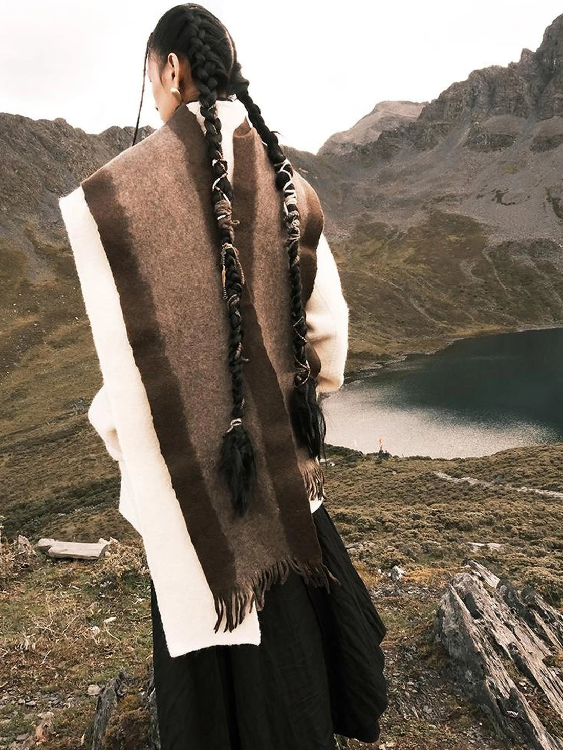 AnnoMundi Felted Yak Cloud Scarf Scarf