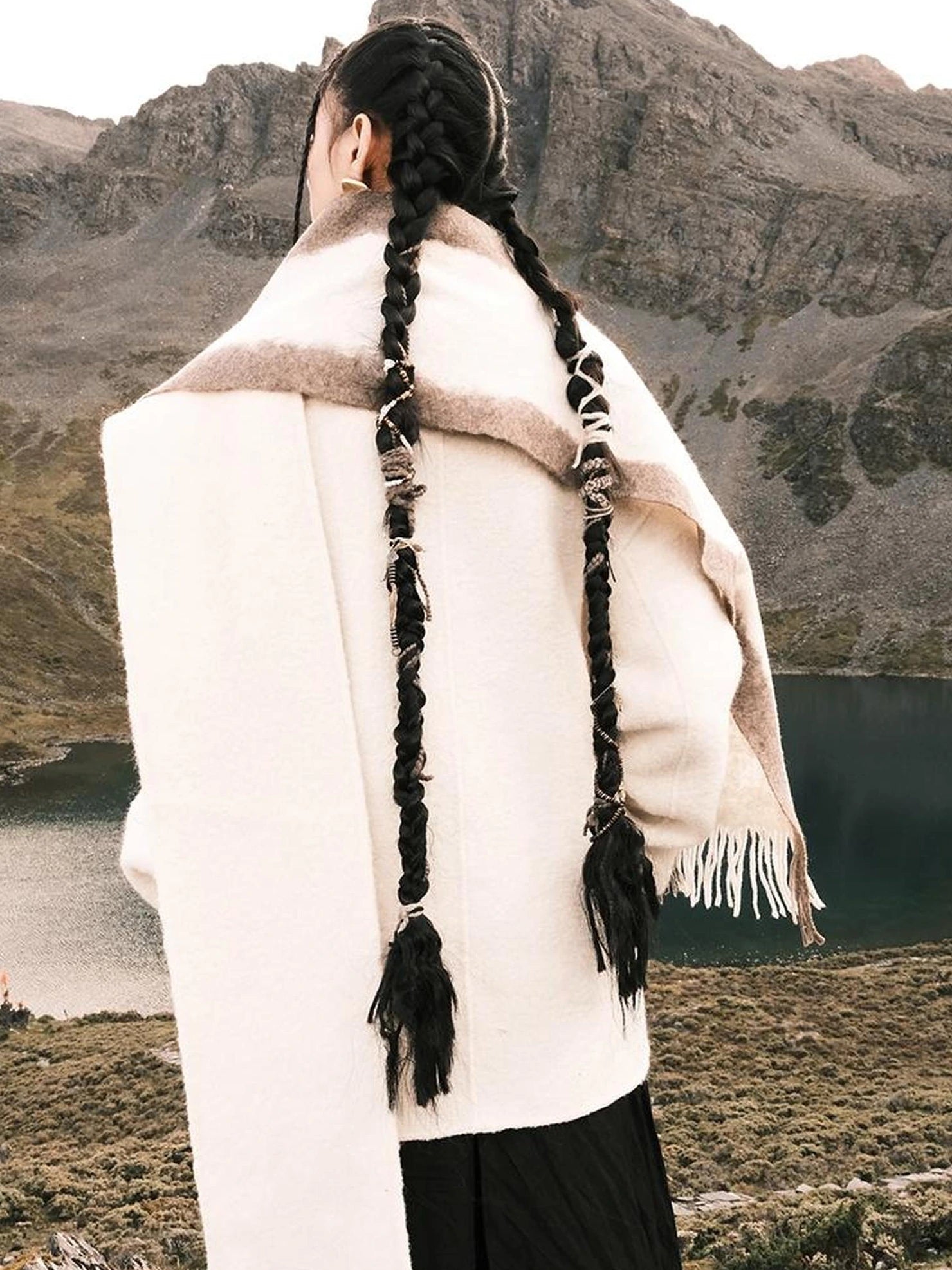 AnnoMundi Felted Yak Cloud Scarf Scarf