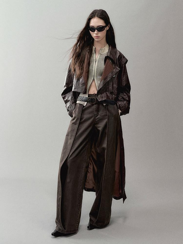 AnnoMundi Fine Crepe Faux Two Piece Workwear Women&