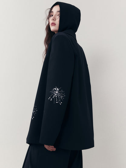 AnnoMundi Firework Embroidered Relaxed Suit Set