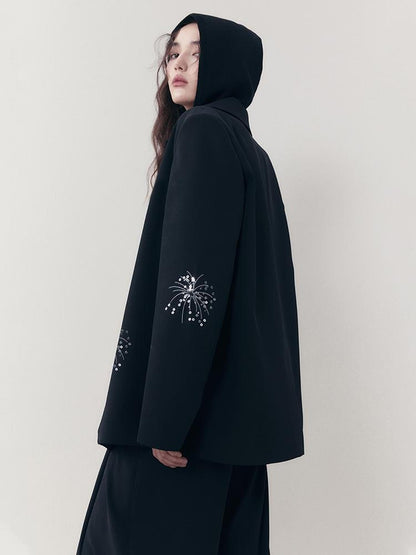 AnnoMundi Firework Embroidered Relaxed Suit Set