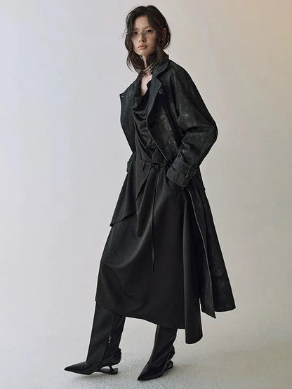 AnnoMundi Floral Draped Waist Defining Midi Dress Dresses