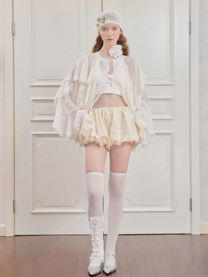 AnnoMundi Floral Lace Sun Shield Shirt