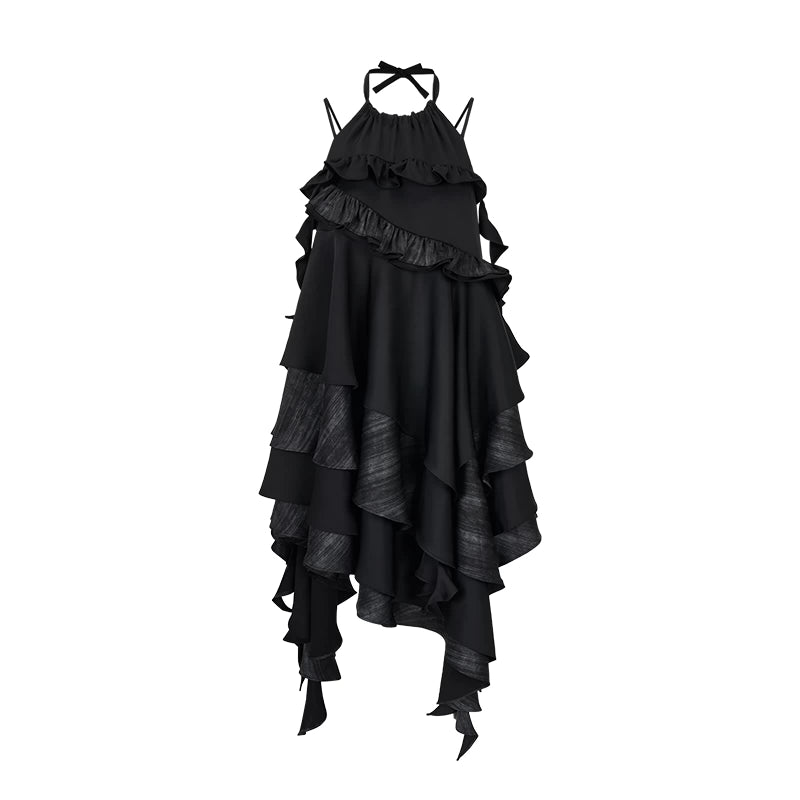AnnoMundi_Floral_Lace_Up_Vacation_French_A_Line_Slip_Dress_MISSTT