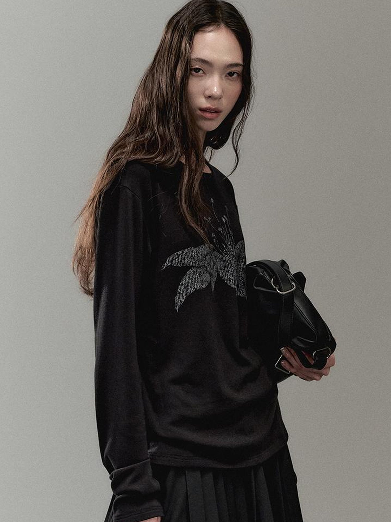 AnnoMundi Floral Print Knit T Shirt
