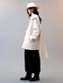 AnnoMundi Frost Velvet Wrap Collar Wool Coat Jacket