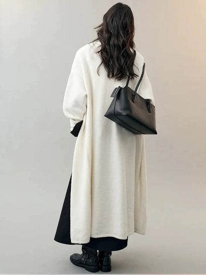 AnnoMundi Frost White Dream Long Knit Vest Set Suits