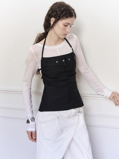 AnnoMundi Gauze Knit Sheer Tencel Tee