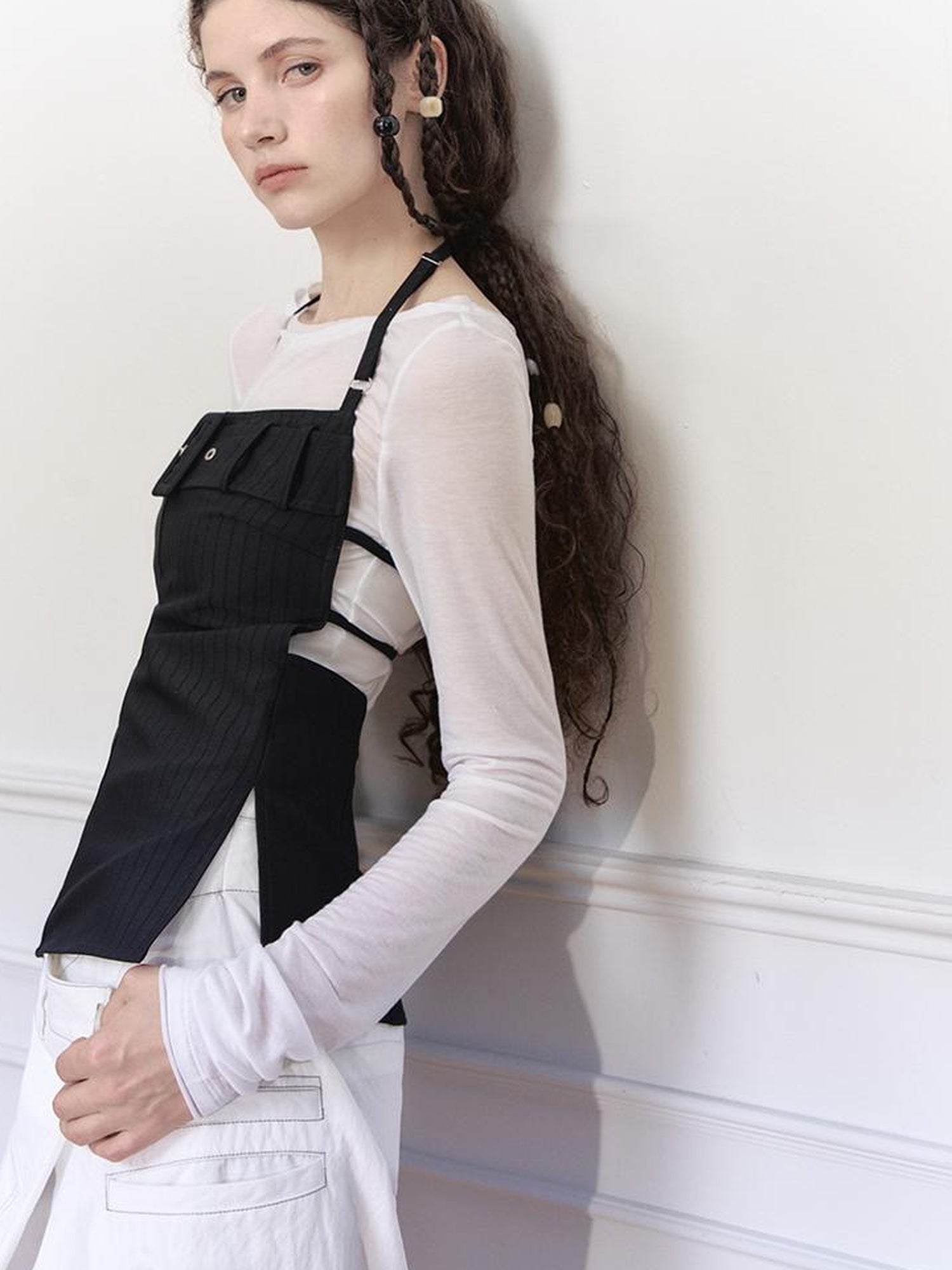 AnnoMundi Gauze Knit Sheer Tencel Tee