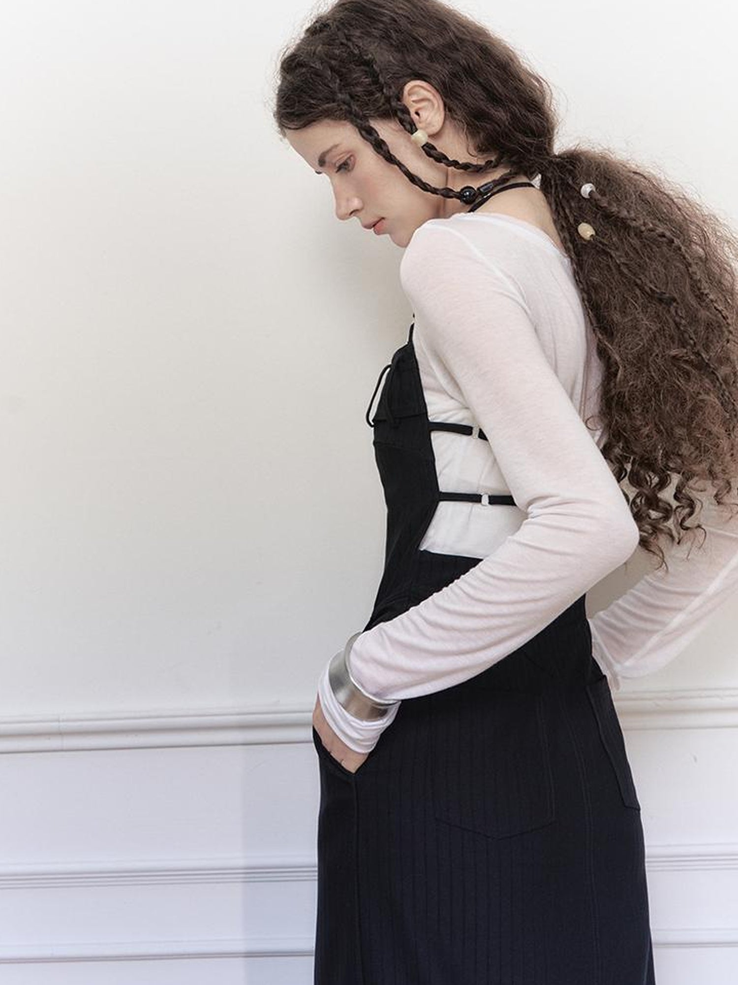 AnnoMundi Gauze Knit Sheer Tencel Tee